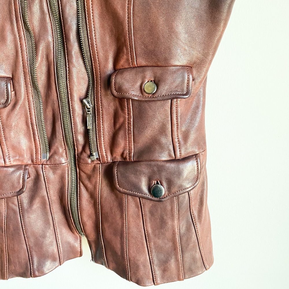 Leather Vest - Picture 2 of 2